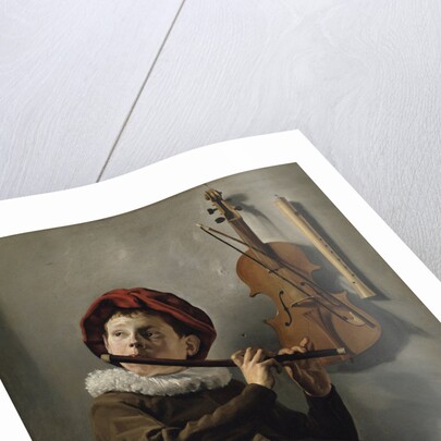 Boy playing the Flute by Judith Leyster