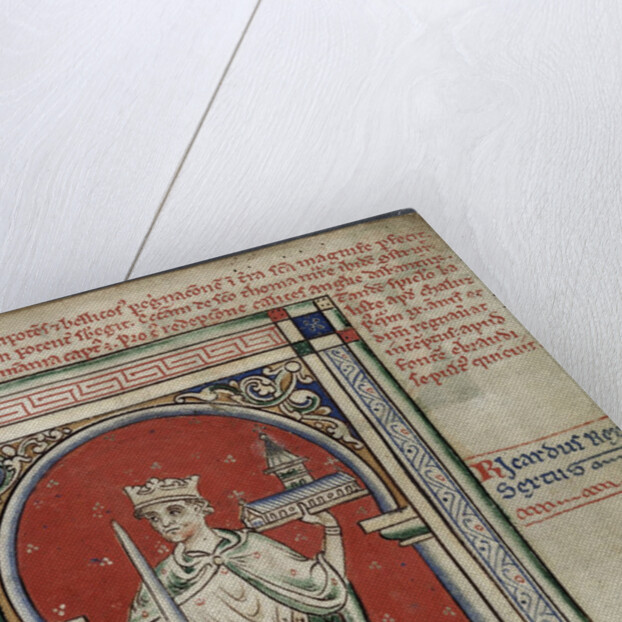 Richard I the Lionheart by Matthew Paris