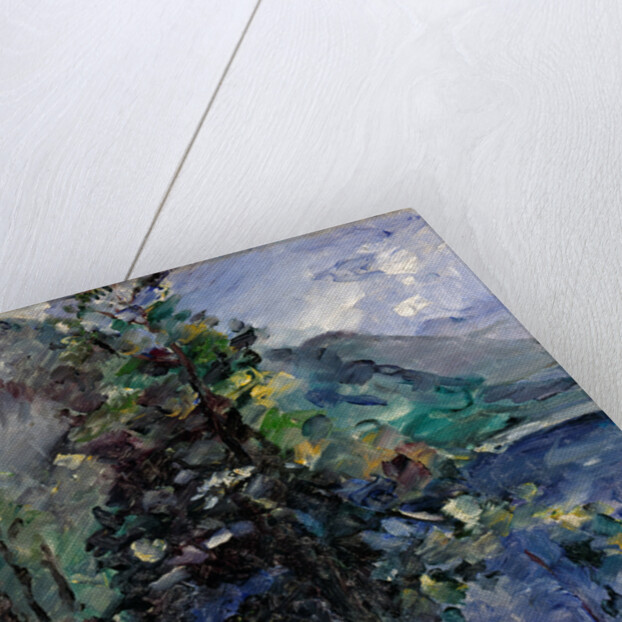 Jochberg at the lake of Walchensee by Lovis Corinth