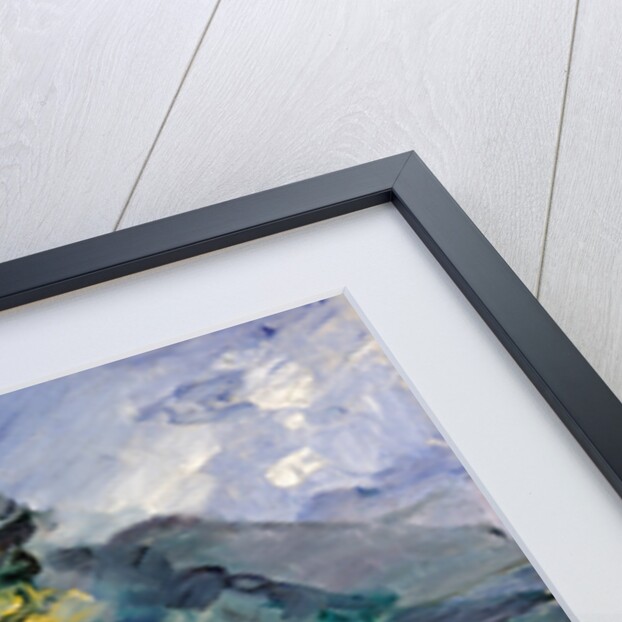 Jochberg at the lake of Walchensee by Lovis Corinth