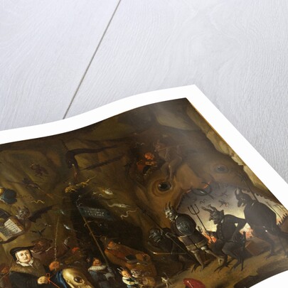 Luther in Hell by Egbert van Heemskerk the Younger
