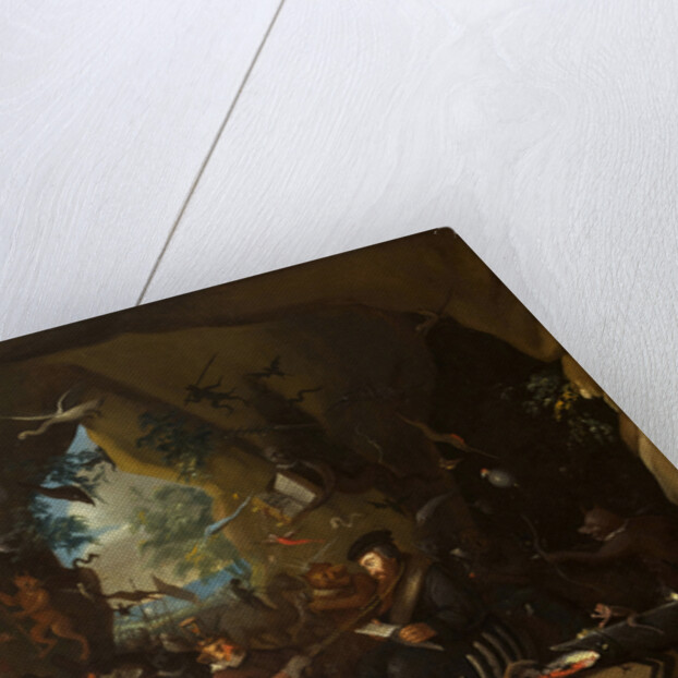 Calvin in Hell by Egbert van Heemskerk the Younger