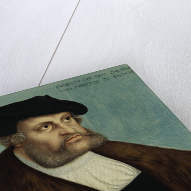 Portrait of Frederick III, Elector of Saxony by Lucas Cranach the Elder