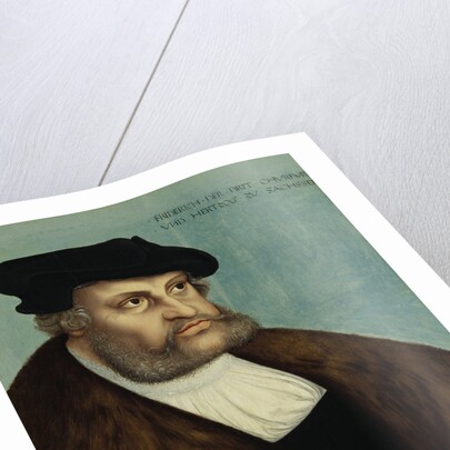 Portrait of Frederick III, Elector of Saxony by Lucas Cranach the Elder