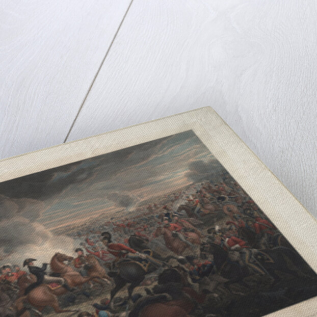 The Battle of Waterloo by Alexander Ivanovich Sauerweid