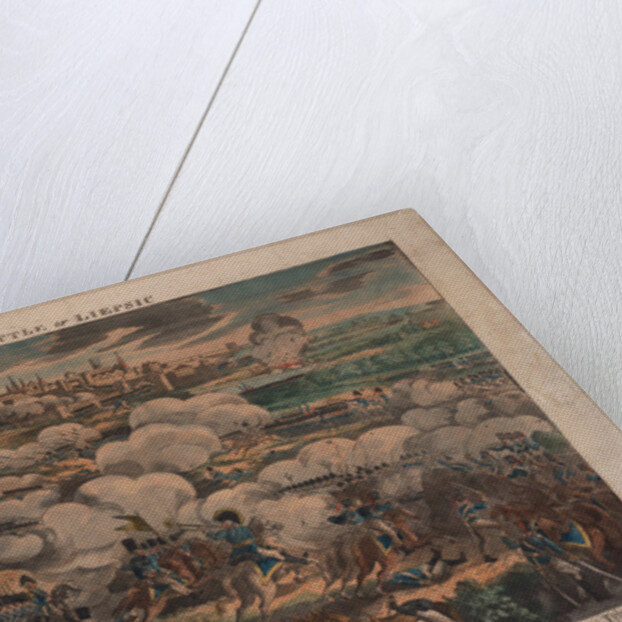 The Battle of Leipzig by Anonymous
