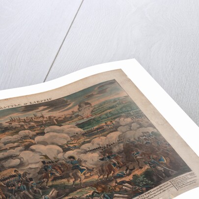 The Battle of Leipzig by Anonymous