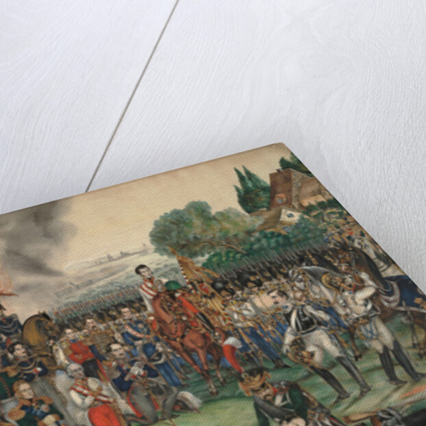 A Sacred Moment after the Battle of the Nations on October 18, 1813 by Anonymous