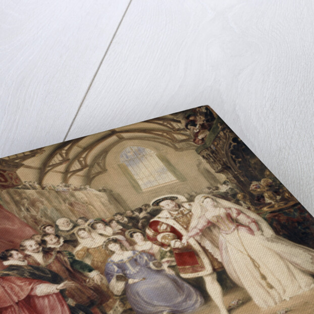 The Banquet of Henry VIII in York Place by James Stephanoff