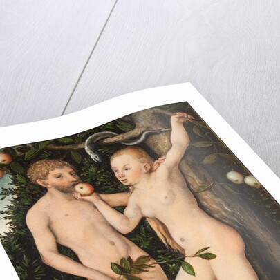 Adam and Eve by Lucas Cranach the Elder