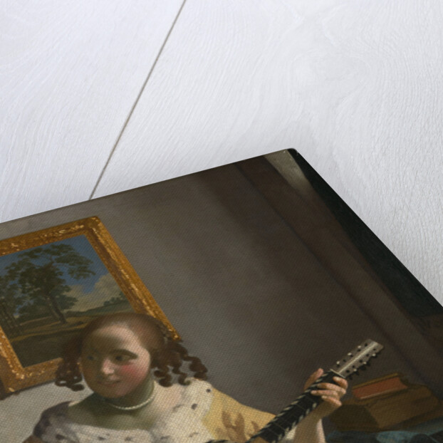 The Guitar Player by Jan Vermeer