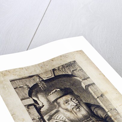 Portrait of David Oppenheim, chief rabbi of Prague by Johann Balzer