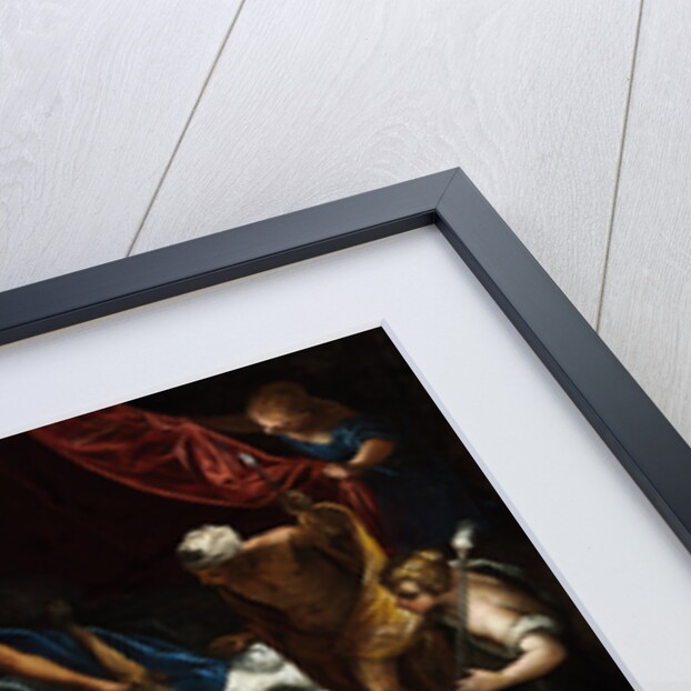 Hercules Expelling the Faun from Omphales Bed by Jacopo Tintoretto