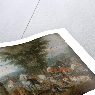 Paradise Landscape with Animals by Jan Brueghel the Younger