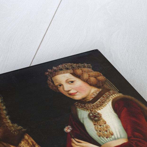 Wedding portrait of Ladislaus the Posthumous and Magdalena of Valois by Anonymous