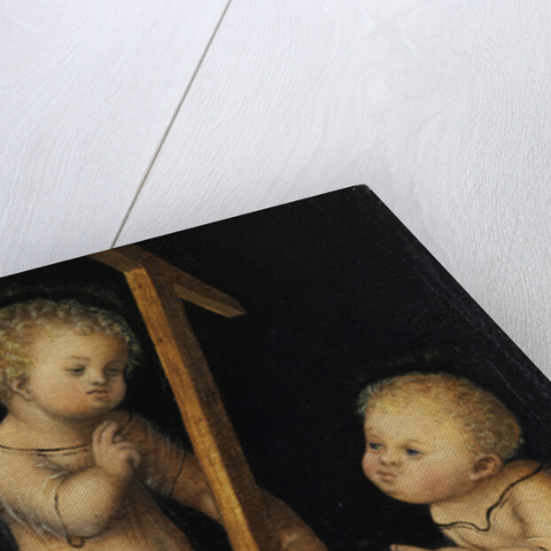 Christ and John the Baptist as Children by Lucas Cranach the Elder