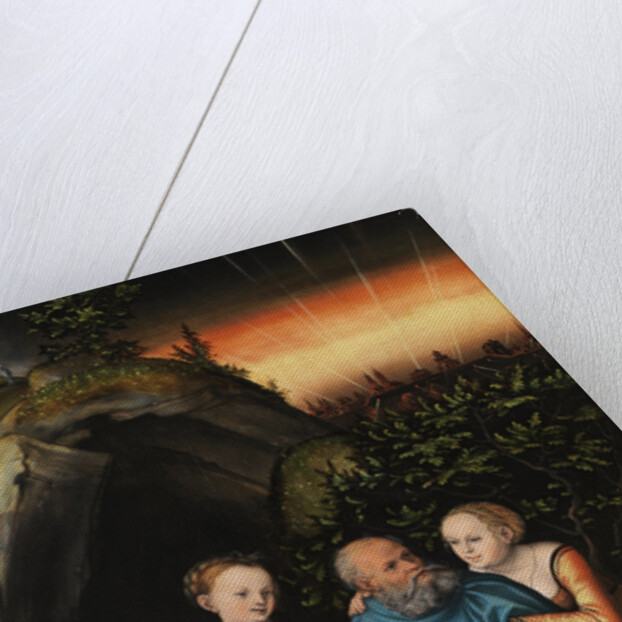 Lot and his Daughters by Lucas Cranach the Elder
