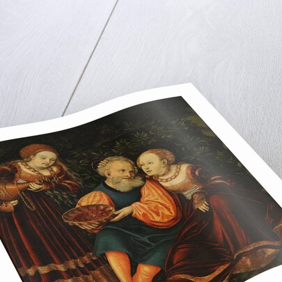 Lot and his Daughters by Lucas Cranach the Elder