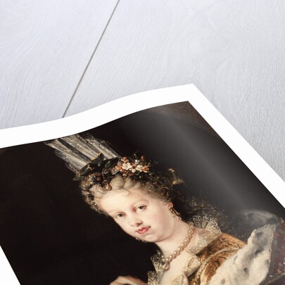 Portrait of Queen Maria Luisa of Savoy by Miguel Jacinto Meléndez