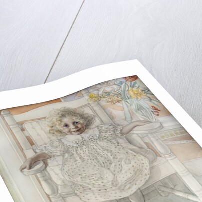 Portrait of Inga-Maria Thiel by Carl Larsson