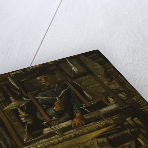 A Weavers Cottage by Vincent van Gogh