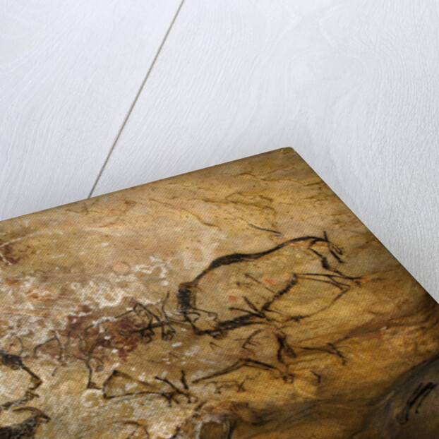 Painting in the Cave of Niaux by Art of the Upper Paleolithic
