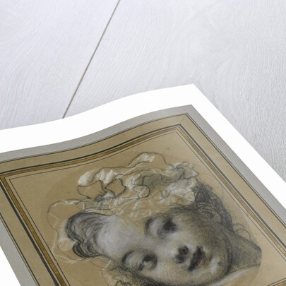 Girl with Bonnet by Jean Honoré Fragonard