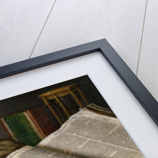 Vanitas. Still Life with Books, Manuscripts and a Skull by Edward Collier