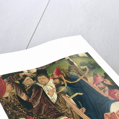 Knights and Soldiers playing Dice for Christs Robe by Derick Baegert