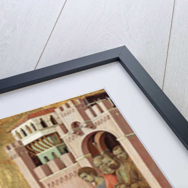 Christ and the Samaritan Woman by Duccio di Buoninsegna