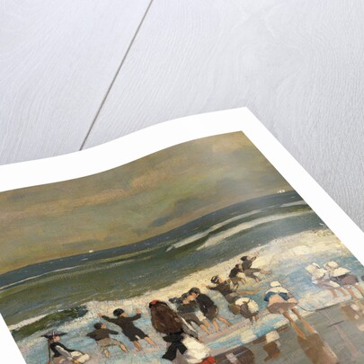 Beach Scene by Winslow Homer