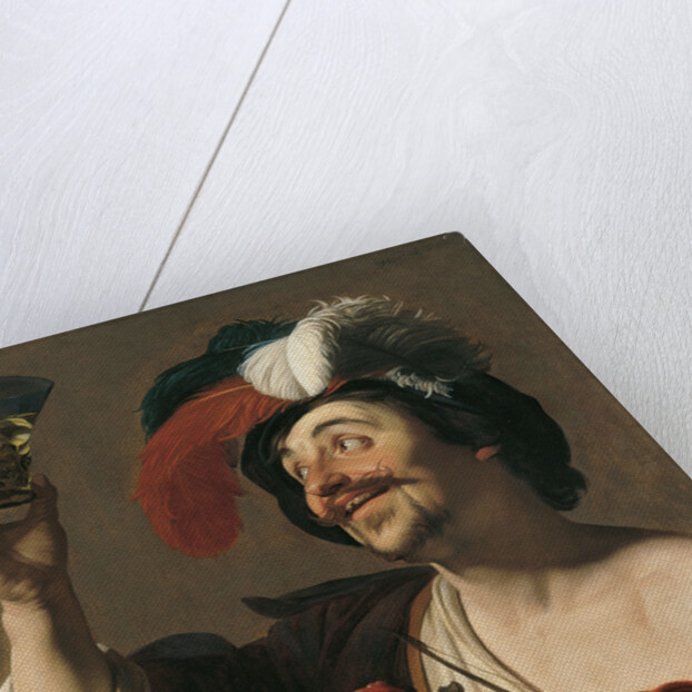 The happy Violinist by Gerrit van Honthorst