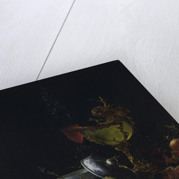 Still life with Nautilus Cup by Willem Kalf