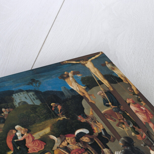 The Crucifixion by Master of the Virgo inter Virgines