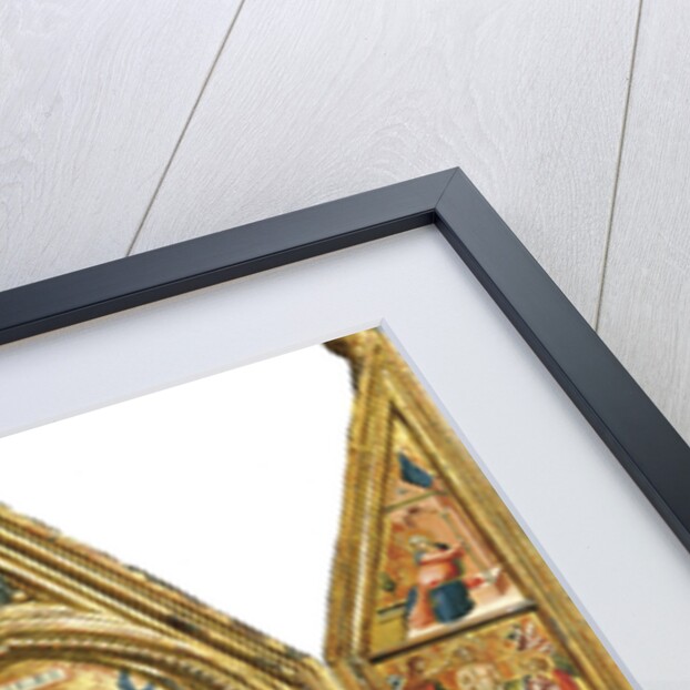 Portable Triptych with a central Crucifixion by Lorenzo Veneziano