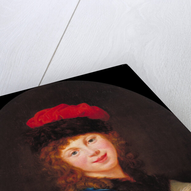 Portrait of a girl by Marie Louise Elisabeth Vigée-Lebrun