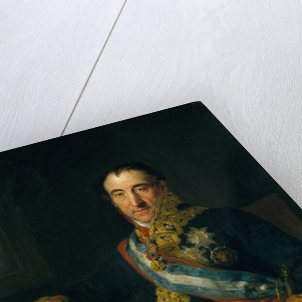 Don Pedro Gómez Labrador, Marquis of Labrador, Spains representative at the Congress of by Vicente López Portaña