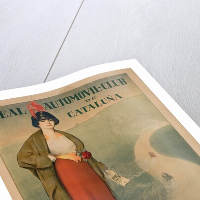 Real Automóvil Club de Cataluña (Poster) by Ramon Casas