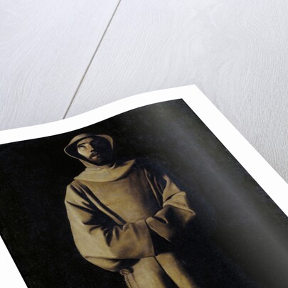 Saint Francis of Assisi after the Vision of Pope Nicholas V by Francisco de Zurbarán