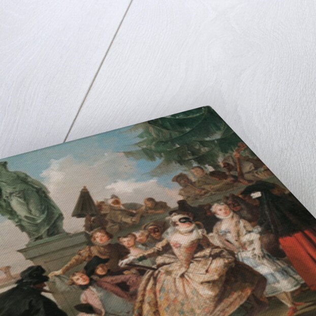The Minuet by Giandomenico Tiepolo