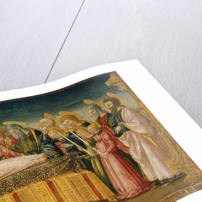 The Dormition of the Virgin by Neri di Bicci