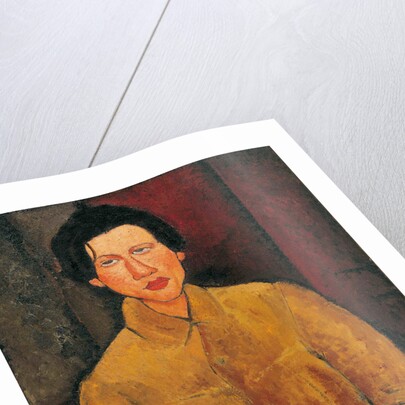 Portrait of Chaïm Soutine by Amedeo Modigliani