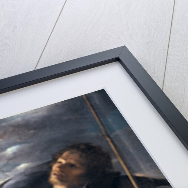 Saint Roch Comforted by an Angel by Carlo Saraceni