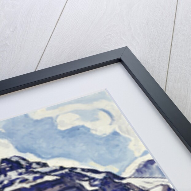 The Jungfrau, as Seen from Muerren by Ferdinand Hodler