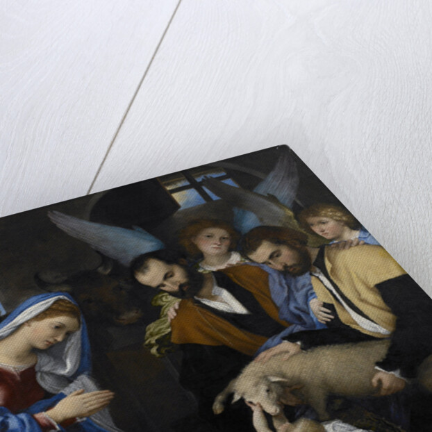 The Adoration of the Shepherds by Lorenzo Lotto