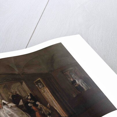The Parlor of the Nuns at San Zaccaria by Francesco Guardi