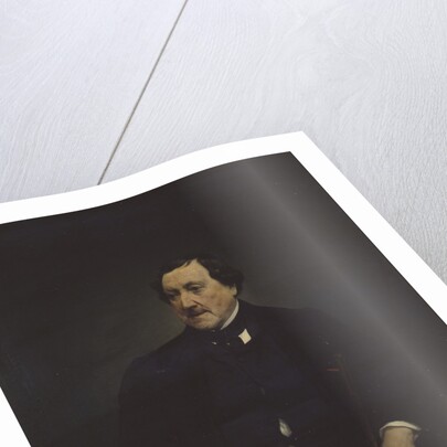 Portrait of the composer Gioachino Antonio Rossini by Francesco Hayez