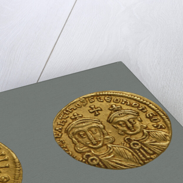 Solidus of Emperor Constantine V (751-775) by Ancient Coins Numismatic