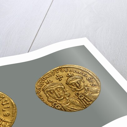 Solidus of Emperor Constantine V (751-775) by Ancient Coins Numismatic