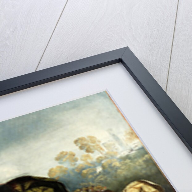 Jupiter, Mercury and the Virtue (Jupiter Painting Butterflies) by Dosso Dossi